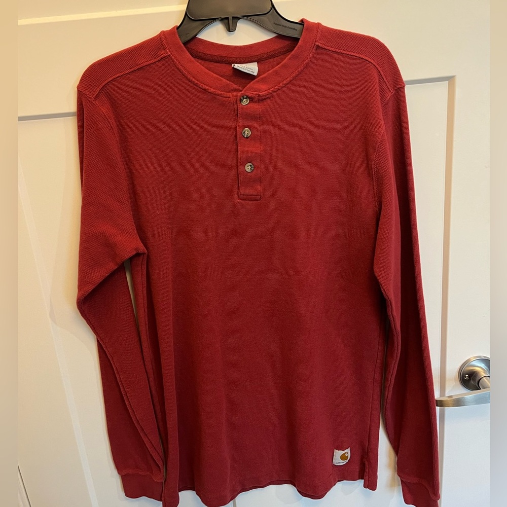 Red Carhart sweater